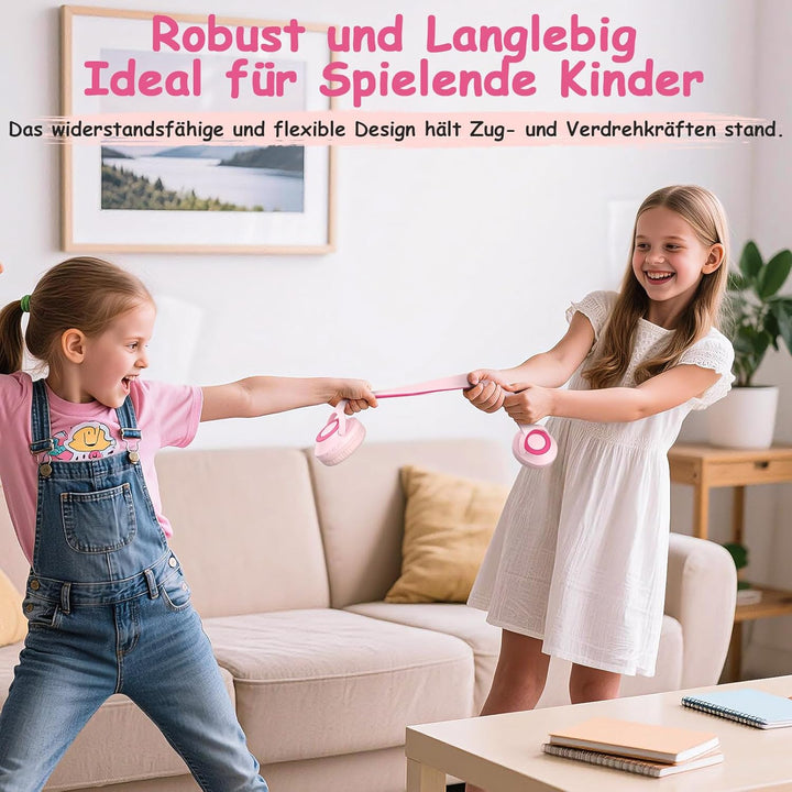 Kopfhörer Kinder Bluetooth | Noise Cancelling Kopfhoerer Kinder | 60h Spielzeit, Leicht über Ohr Kin