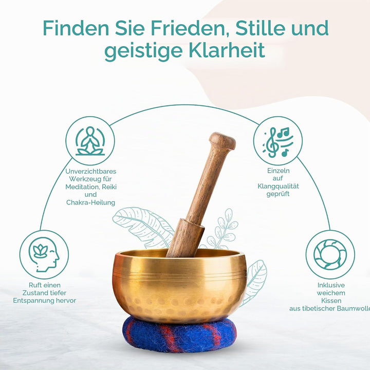 Ohm Store - Tibetanische Meditation und Yoga - Klangschalen-Set Original, Original