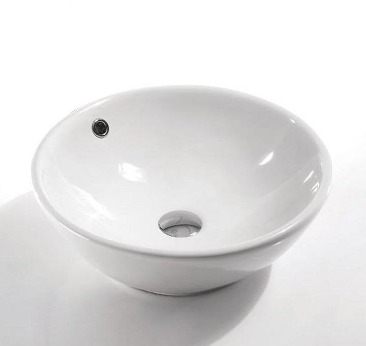 vanvilla Design Aufsatzwaschbecken Keramik Waschbecken TS-057 Waschtisch Waschschale