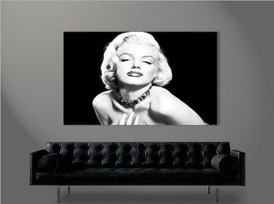 islandburner Bild Bilder auf Leinwand Marilyn Monroe V6-1 XXL Poster Leinwandbild Wandbild Dekoartik