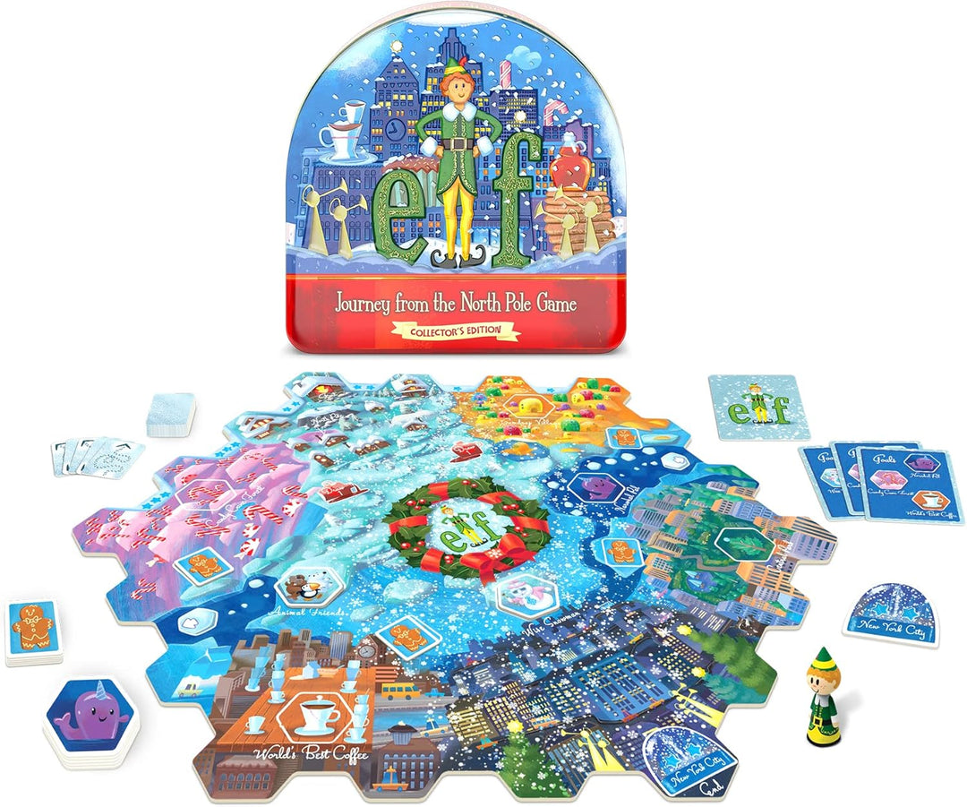 Elf Journey from The North Pole Game - Collector's Edition Elf Collectors, Elf Collectors