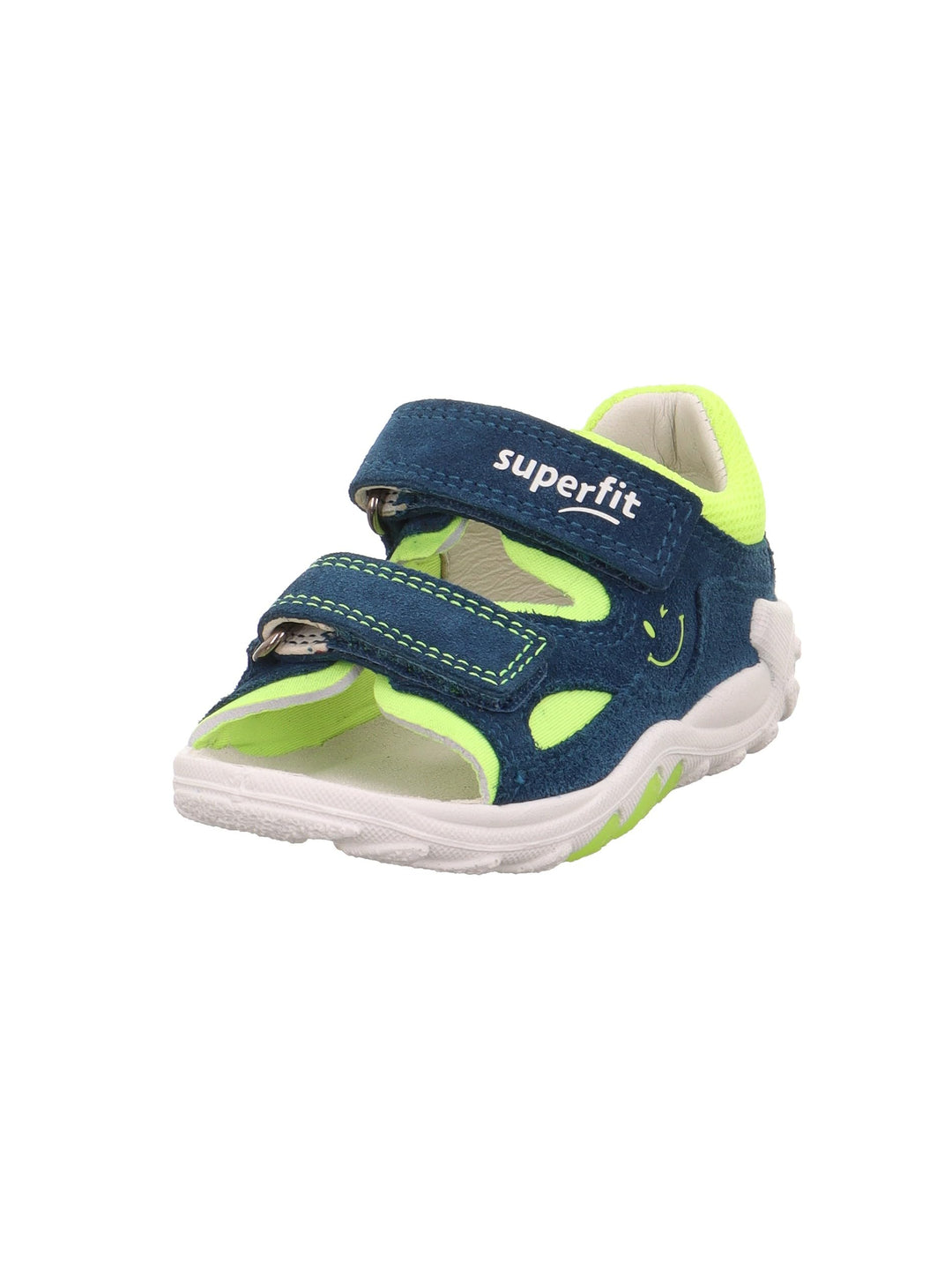 Superfit Jungen Flow 1-000034 Sandale 19 EU Blau Gelb 8030, 19 EU Blau Gelb 8030