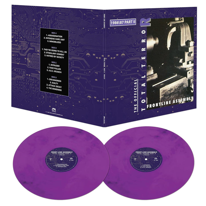 Total Terror Part 2 1986/87 (Purple/Marble), Vinyl