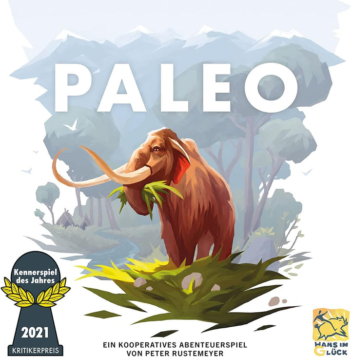 Hans im Glück, Paleo, Grundspiel, Kennerspiel des Jahres 2021, Brettspiel, 2-4 Spieler, Ab 10+ Jahre