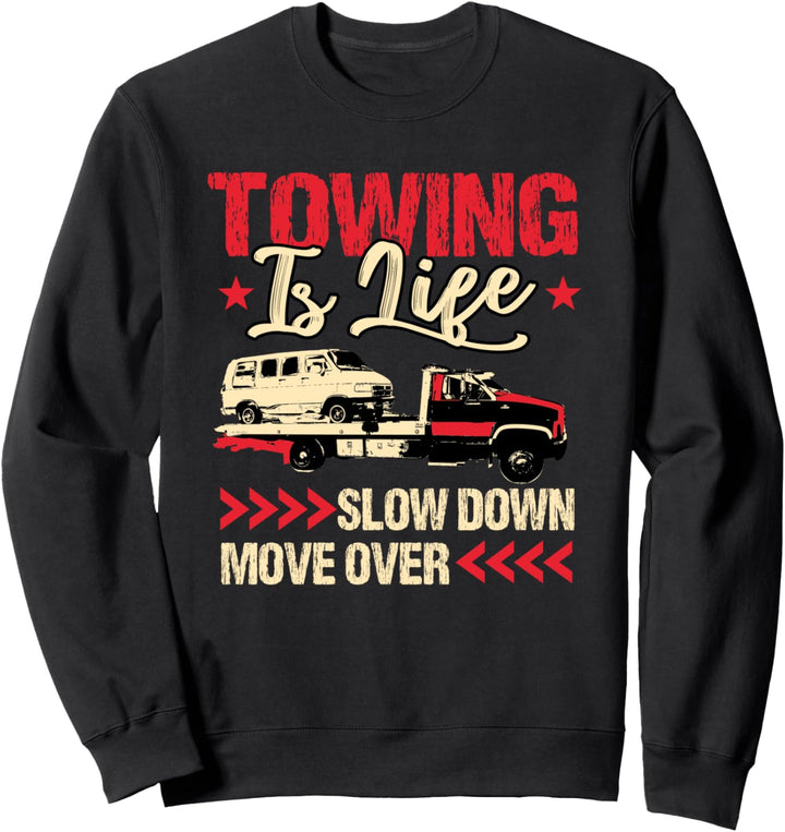 Abschleppwagenfahrer Geschenke Abschleppen ist Leben Sweatshirt