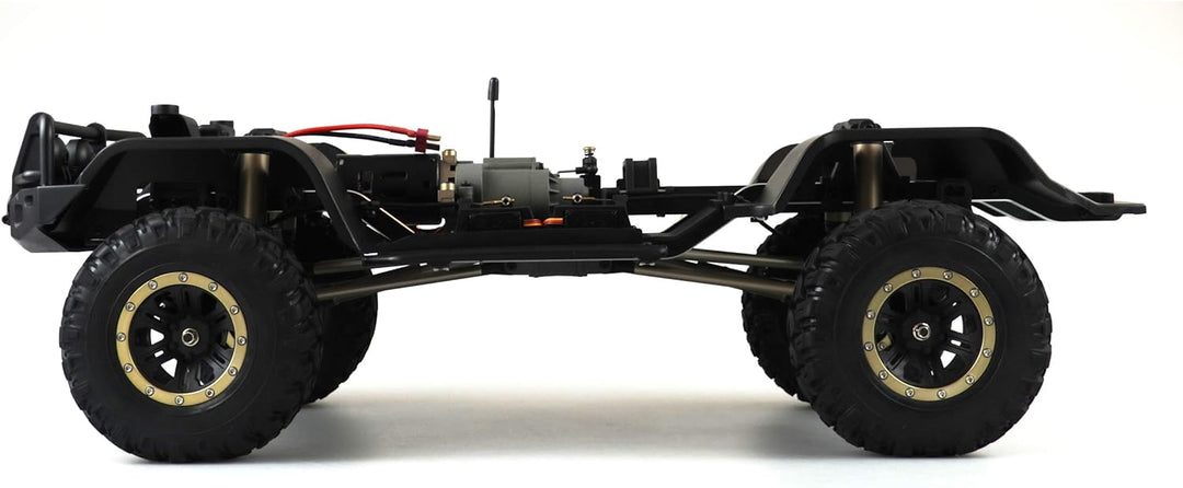 Amewi 22471 AMXRock RCX8P Scale Crawler Pick-Up 1:8, ferngesteuertes Fahrzeug, RTR, grün
