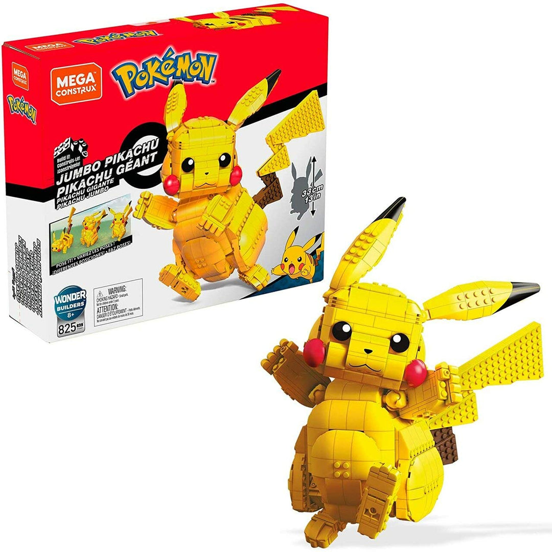 Mattel Construx Pokemon Jumbo Pikachu