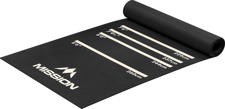 MISSION Heavy Duty Dartmatte aus Gummi