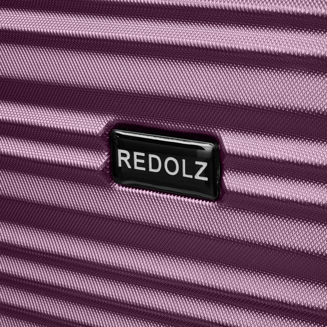 REDOLZ Hartschalen Koffer-Set 3-teilig | Leichte Reise-Trolleys aus hochwertigem, robustem ABS-Mater