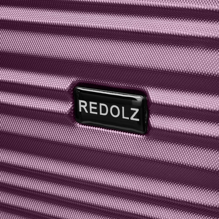 REDOLZ Hartschalen Koffer-Set 3-teilig | Leichte Reise-Trolleys aus hochwertigem, robustem ABS-Mater