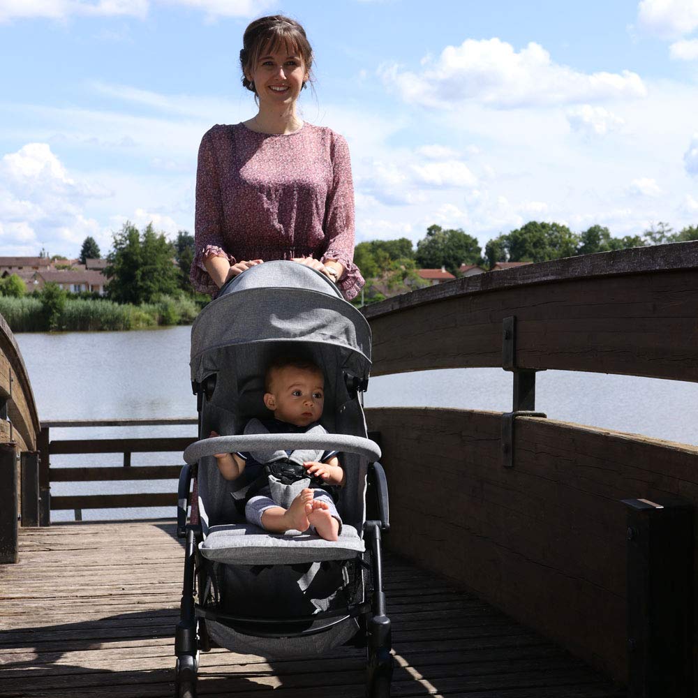 Nania, ultrakompakter Kinderwagen, Babyjet (0 bis 15 kg), für die Mitnahme im Flugzeug zugelassen, l