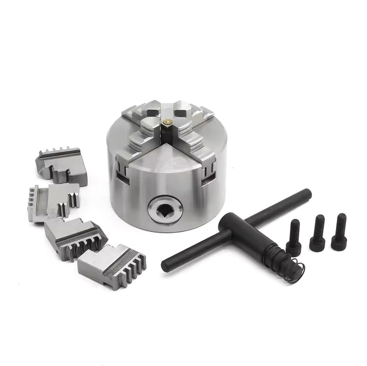 RATTMMOTOR 4 Backenfutter 80mm Dreibackenfutter,K12-80 80mm Drehbankfutter mit selbstzentrierendem G