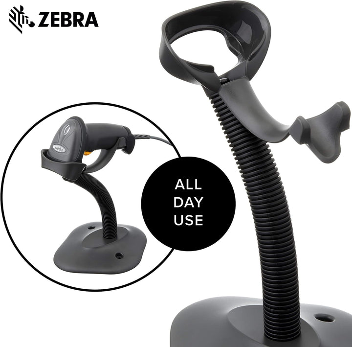 Zebra Schwanenhals Ständer für LS2208 Serie Handheld Scanner Twilight schwarz 20-61019-02R