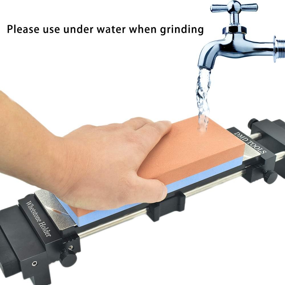 Diamant-Abflachungsstein-Läppplatte Doppelseitige (120 & 180) Körnung Diamant-Schärfplatte Befestigu