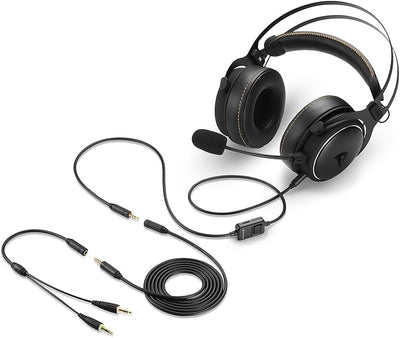 Sharkoon Skiller SGH50, Hi-Res Audio Gaming Headset Schwarz Ohrumschliessend Single