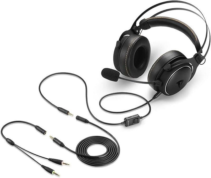 Sharkoon Skiller SGH50, Hi-Res Audio Gaming Headset Schwarz Ohrumschliessend Single