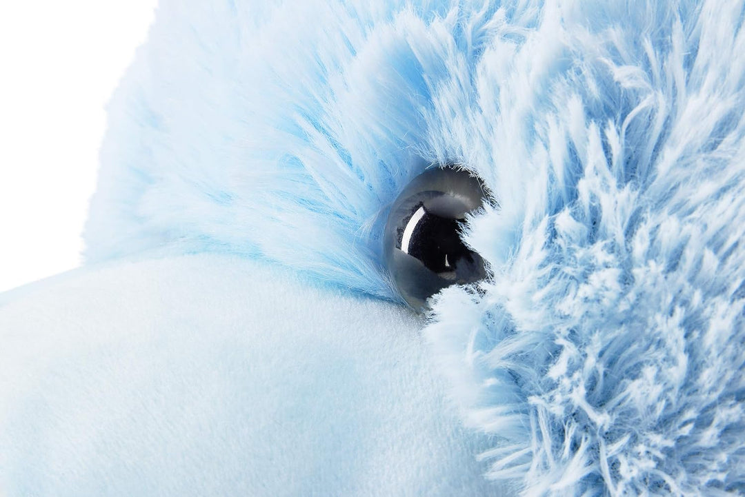 BRUBAKER XXL Teddybär 100 cm - Hellblau - Stofftier Plüschtier Kuscheltier Blau, Hellblau