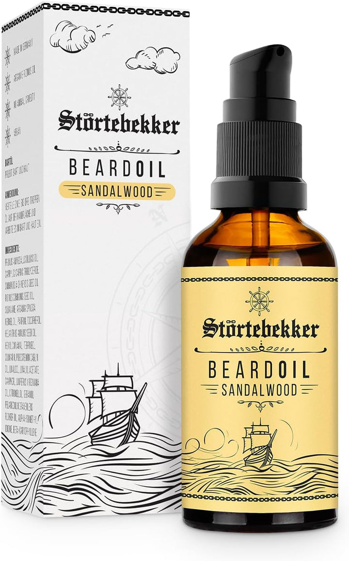 Störtebekker® Premium Anti Juckreiz Set - Hochwertiges Bartpflege Set für Männer - mit Bartöl, Bartb