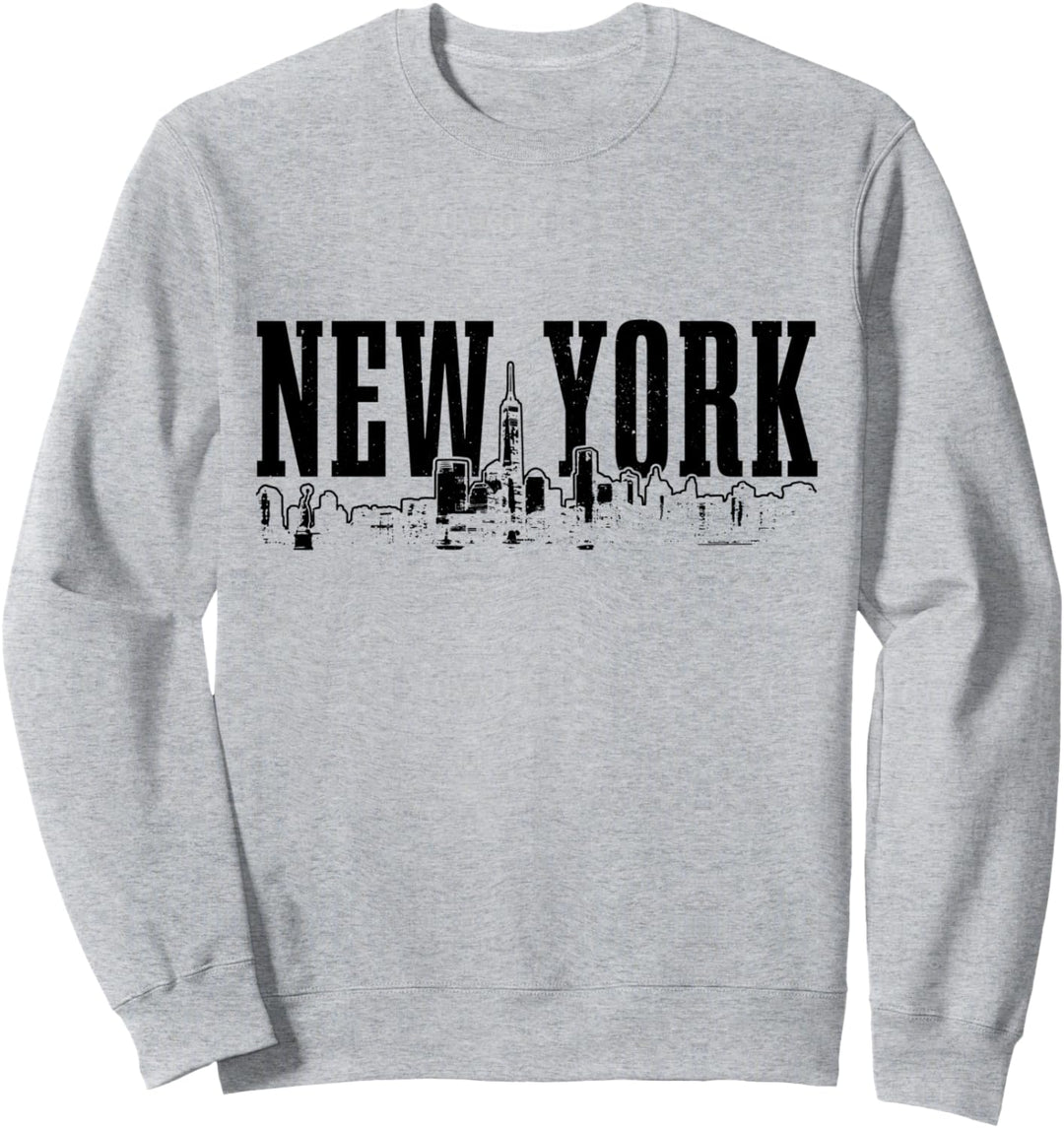 New York City Skyline NY Vintage NYC Sweatshirt