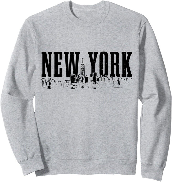 New York City Skyline NY Vintage NYC Sweatshirt