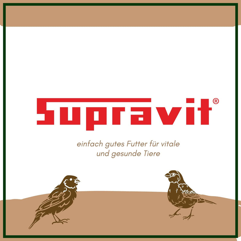 SUPRAVIT Hanf 25kg - Hanfsamen Vogelfutter & Wildvogelfutter - energiereiche Ergänzung zum Körnerfut