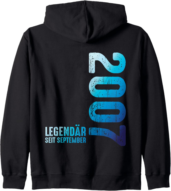 Limited Edition September 2007 Legendär Seit September 2007 Kapuzenjacke