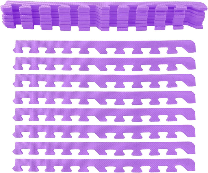 Sporttrend 24® 6 Schutzmatten + 12 Randstücke Set Farbwahl 60x60x1cm | 2,16qm | Bodenschutzmatte Spo
