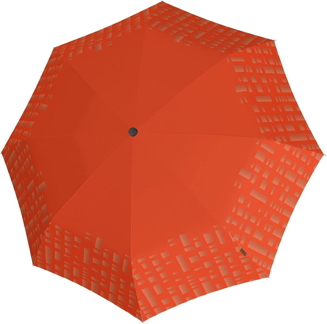 Knirps C.205 Medium Duomatic Solid Pumpkin Reflective