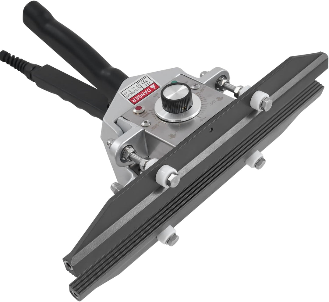 Handheld Crimp Heisssiegelgerät 500W Beutel Crimpen Heisssiegelmaschine 0–300 °C, Handheld Heisssieg