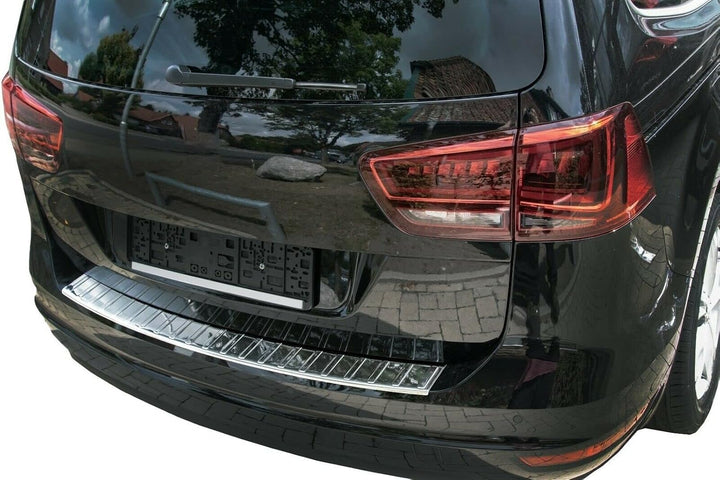 Ladekantenschutz Edelstahl CHROM kompatibel für VW SHARAN II, SEAT ALHAMBRA II ab 2010 | premium Qua