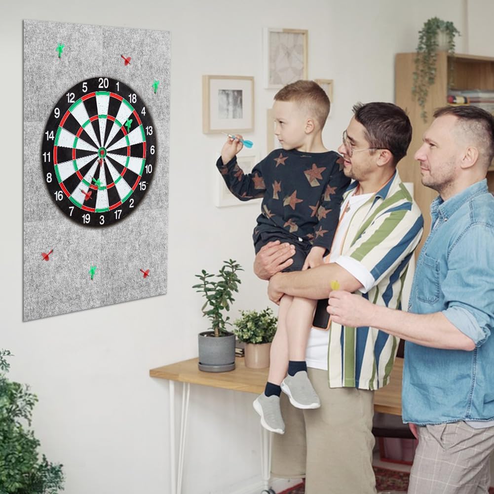 Yuragim Dartboard Wandschutz, Dart Wandschutz Filz, Wandumrandung für Dartboard, Dart Schutz Wand Da