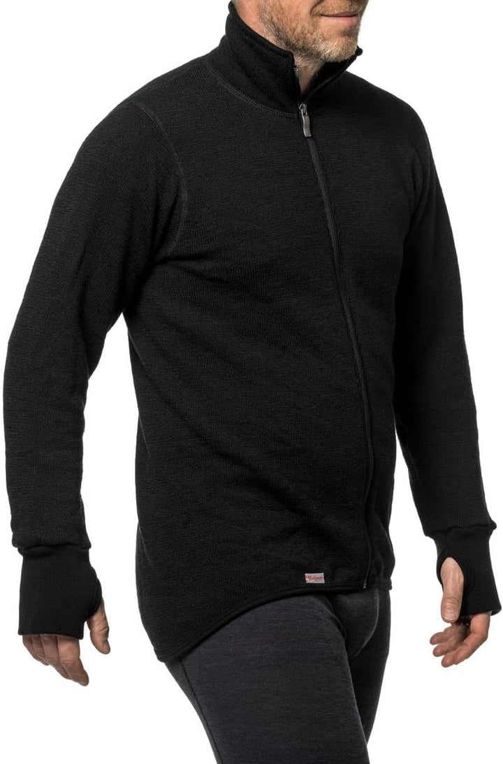 Woolpower 400 - Jacke - Grau 2019 Fleecejacke XXS Schwarz, XXS Schwarz