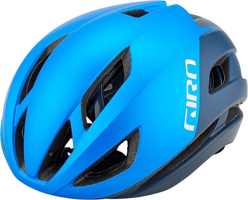 Giro Eclipse Spherical Rennrad Fahrrad Helm matt blau 2024, L