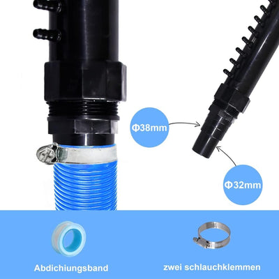 Melko Poolheizung Solarheizung Solarkollektor Solarpanel Wärmeplane für Pool Schwimmbecken, schwarz,