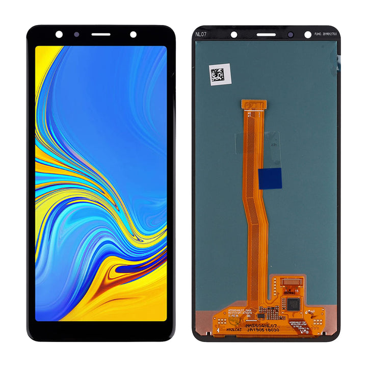 SwarKing LCD Display kompatibel mit Samsung Galaxy A7 (2018) SM-A750 Touch Screen Digitizer (Schwarz