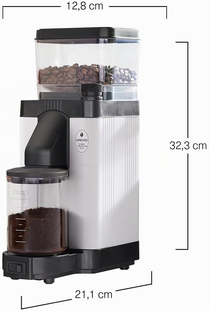 Moccamaster KM5 Kaffeemühle, Filterkaffee, Matt White, Matt White