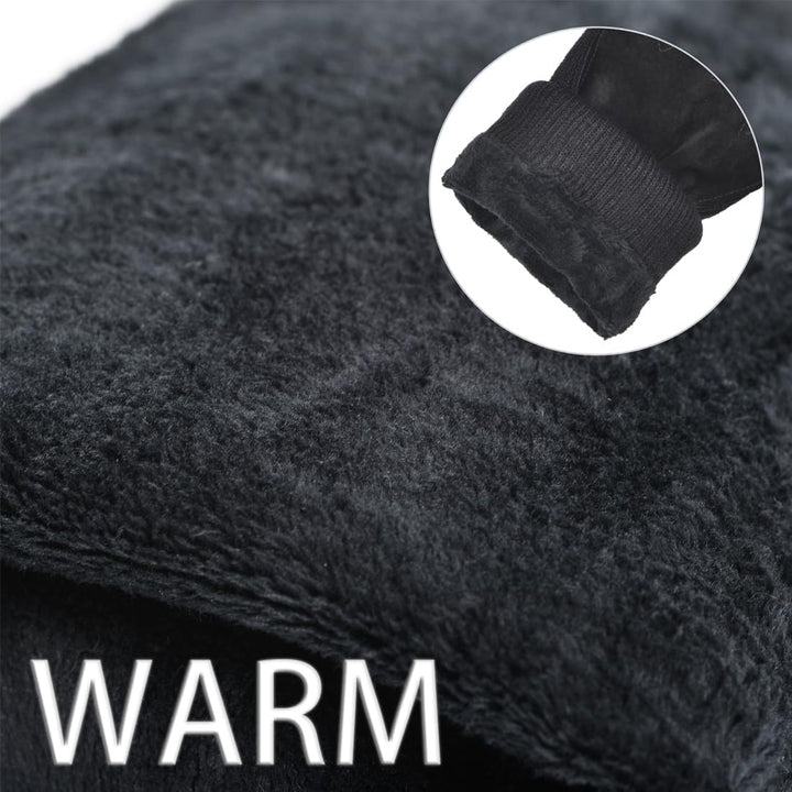 Harssidanzar Damen Winter Wildleder Handschuhe Thermal Wolle Fleece gefüttert Outdoor Wärme SL024EU