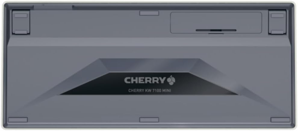 CHERRY KW 7100 Mini BT, Kompakte Multi-Device-Tastatur mit 3 Bluetooth®-Kanälen, Deutsches Layout (Q