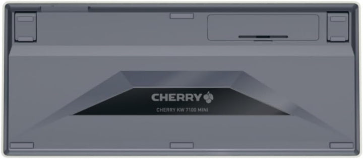 CHERRY KW 7100 Mini BT, Kompakte Multi-Device-Tastatur mit 3 Bluetooth®-Kanälen, Deutsches Layout (Q