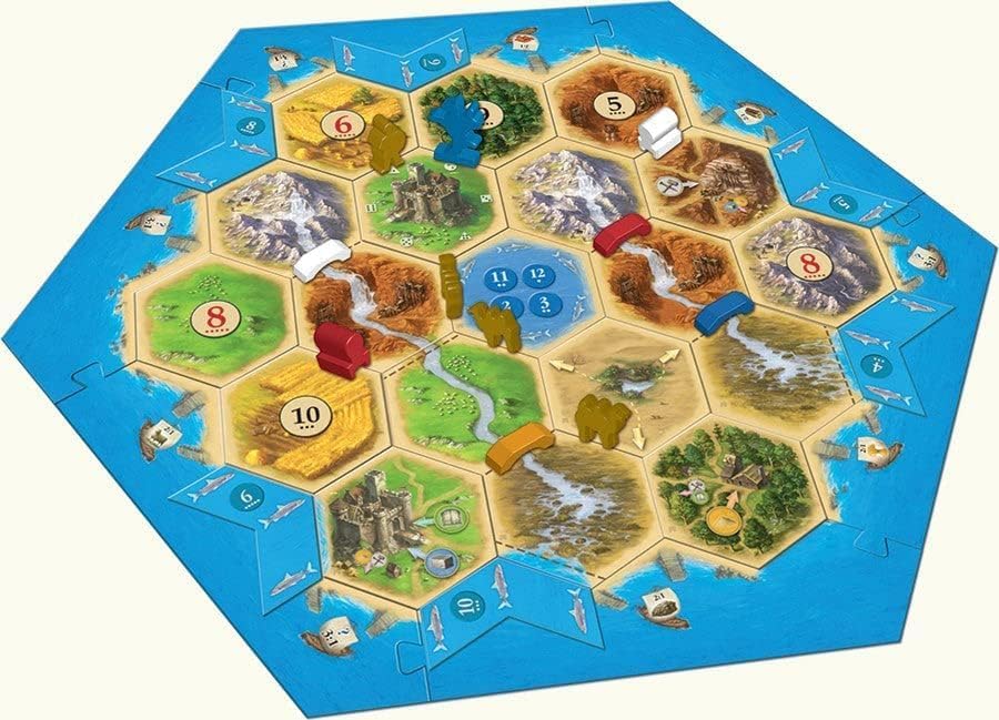 Mayfair Games Catan Händler und Barbaren | Brettspiel-Erweiterung | Ab 10 Jahren | 3-4 Spieler | 60