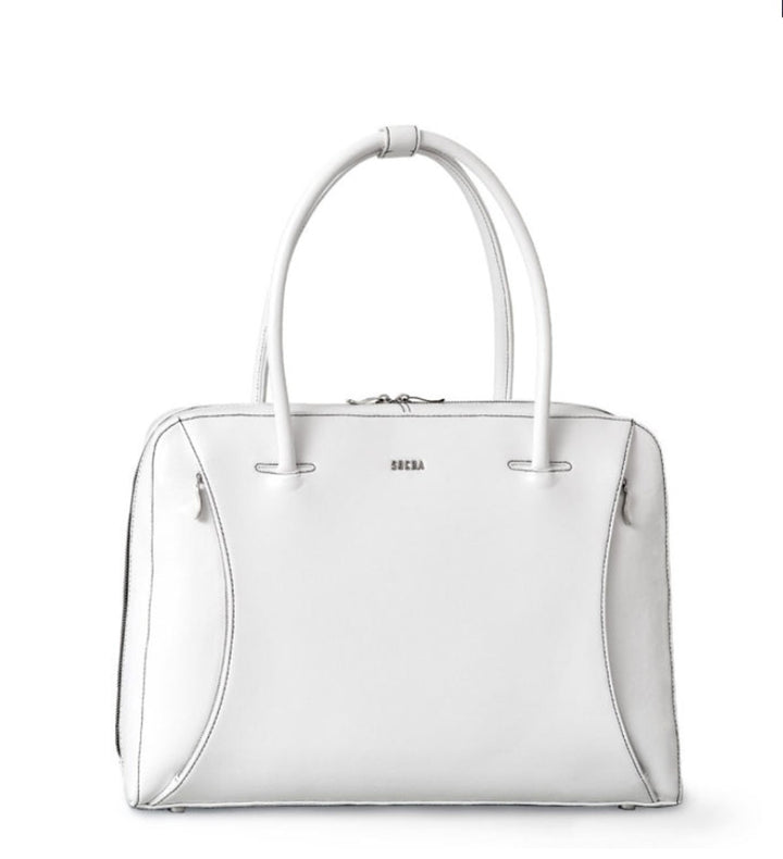Bowatex Damen Business Laptoptasche Aktentasche Tasche Weiss bis 15,6 Zoll Socha