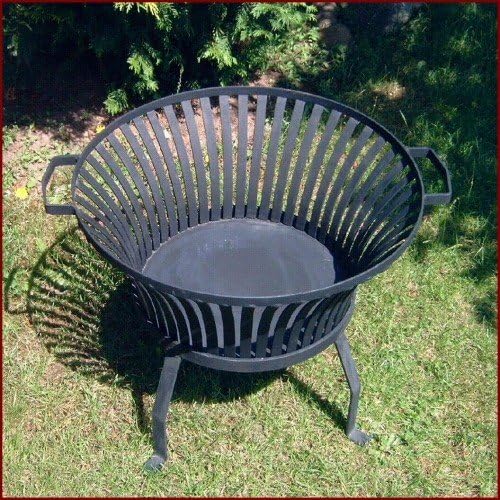 KUHEIGA Feuerkorb Tulip gross STABIL+SCHWER Feuerschale Grill