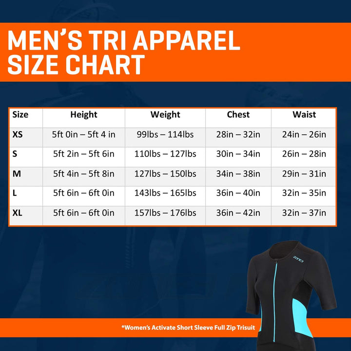 ZONE3 Damen Activate Kurzarm Full Zip Trisuit XS, XS