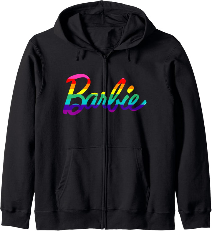 Barbie, Regenbogen, Logo, Klassisch, Kapuzenjacke