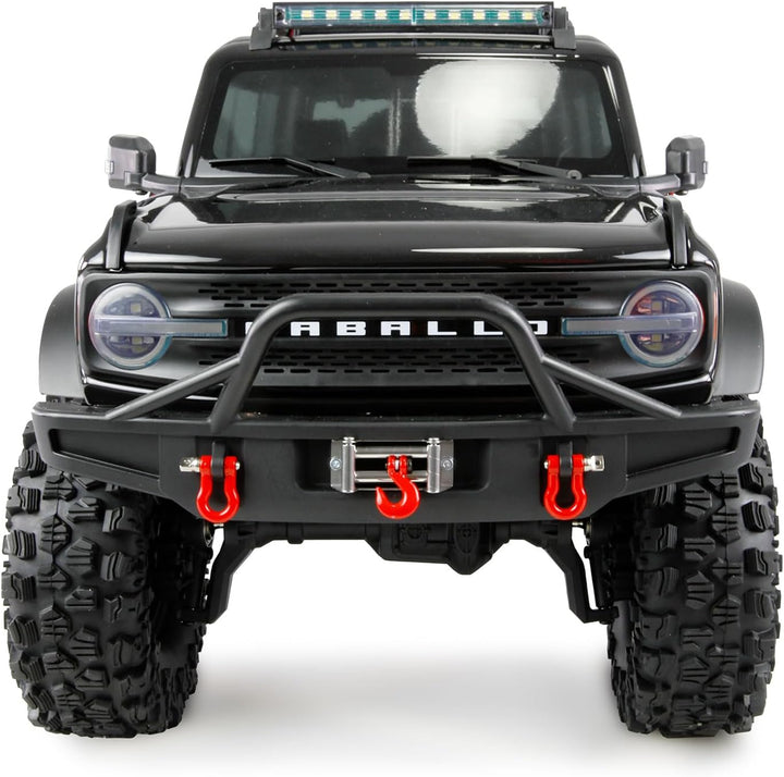 Amewi AMXRock Caballo Crawler 4WD 1:10 ARTR schwarz-metallic, Schwarz-metallic