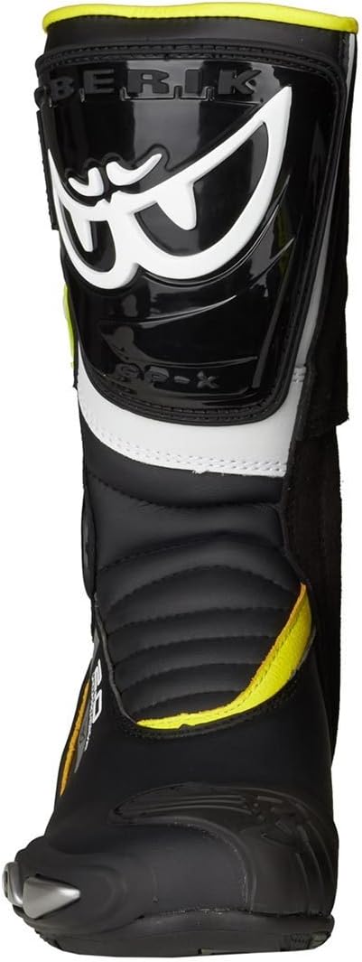 Berik Shaft 2.0 Motorradstiefel, schwarz/gelb, 37 37 EU Schwarz Gelb, 37 EU Schwarz Gelb