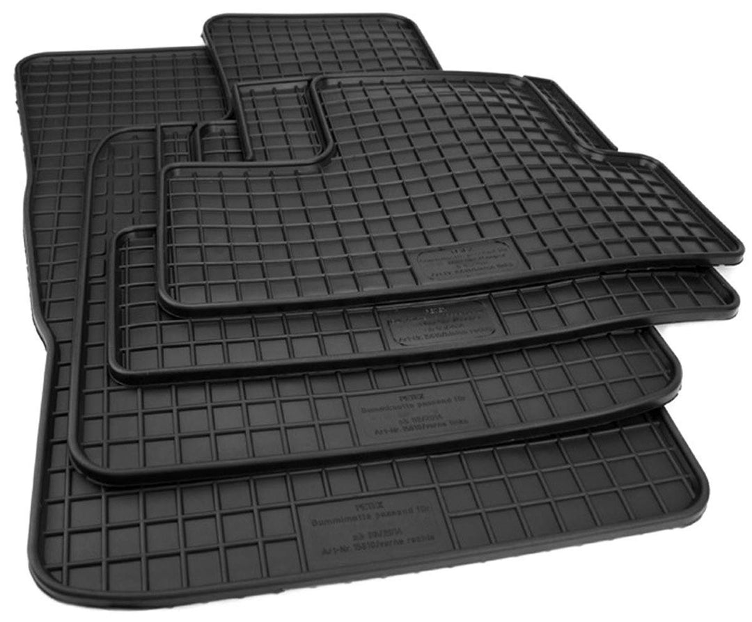 Kfzpremiumteile24 Gummimatten Kompatibel mit Cooper ab 03/2014 Premium Fussmatten Allwetter Schwarz