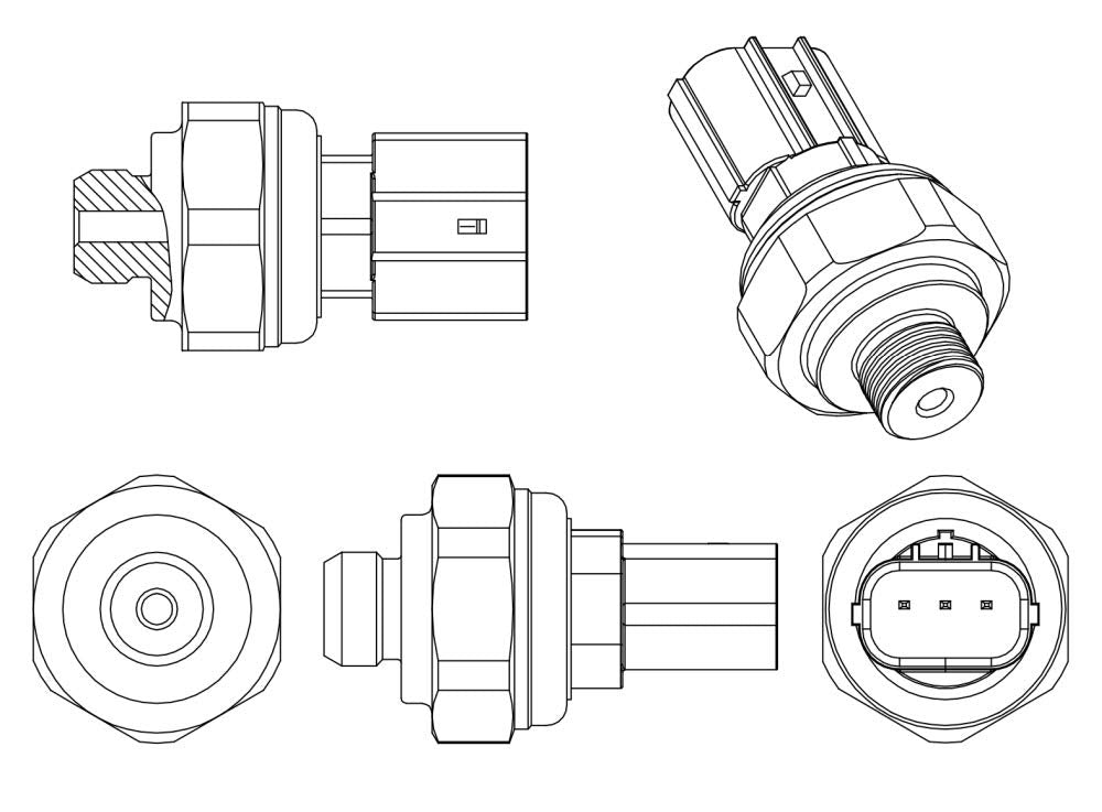 MAHLE ASE 10 000P A/C-Sensor BEHR PREMIUM LINE