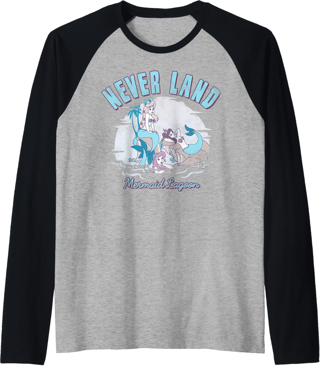 Disney Peter Pan Never Land Mermaid Lagoon Raglan