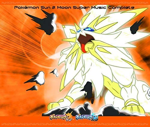 Nintendo 3DS Pokemon Sun & Moon Super Music (Original Soundtrack), Audio-CD